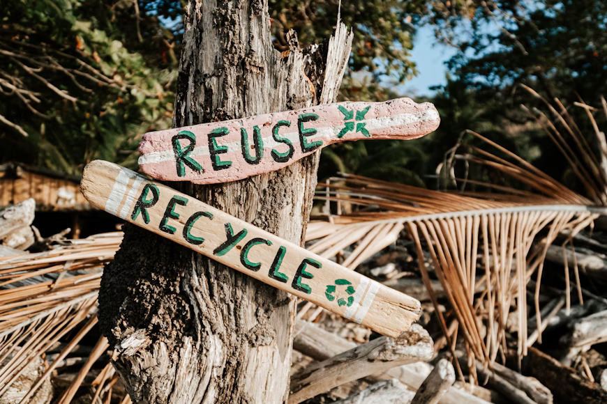 10. Repairing items and recycling clothing