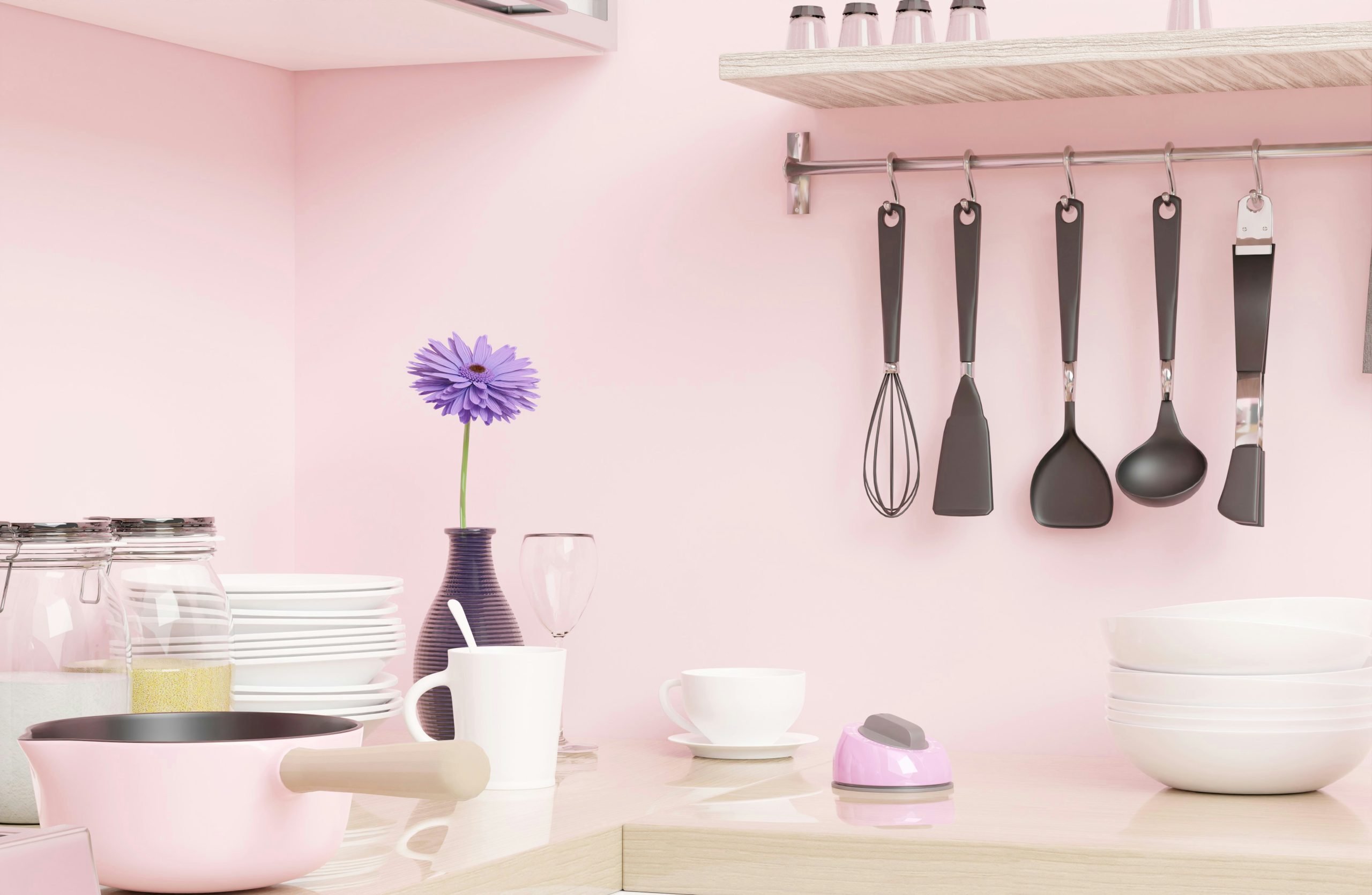 Bar with utensils