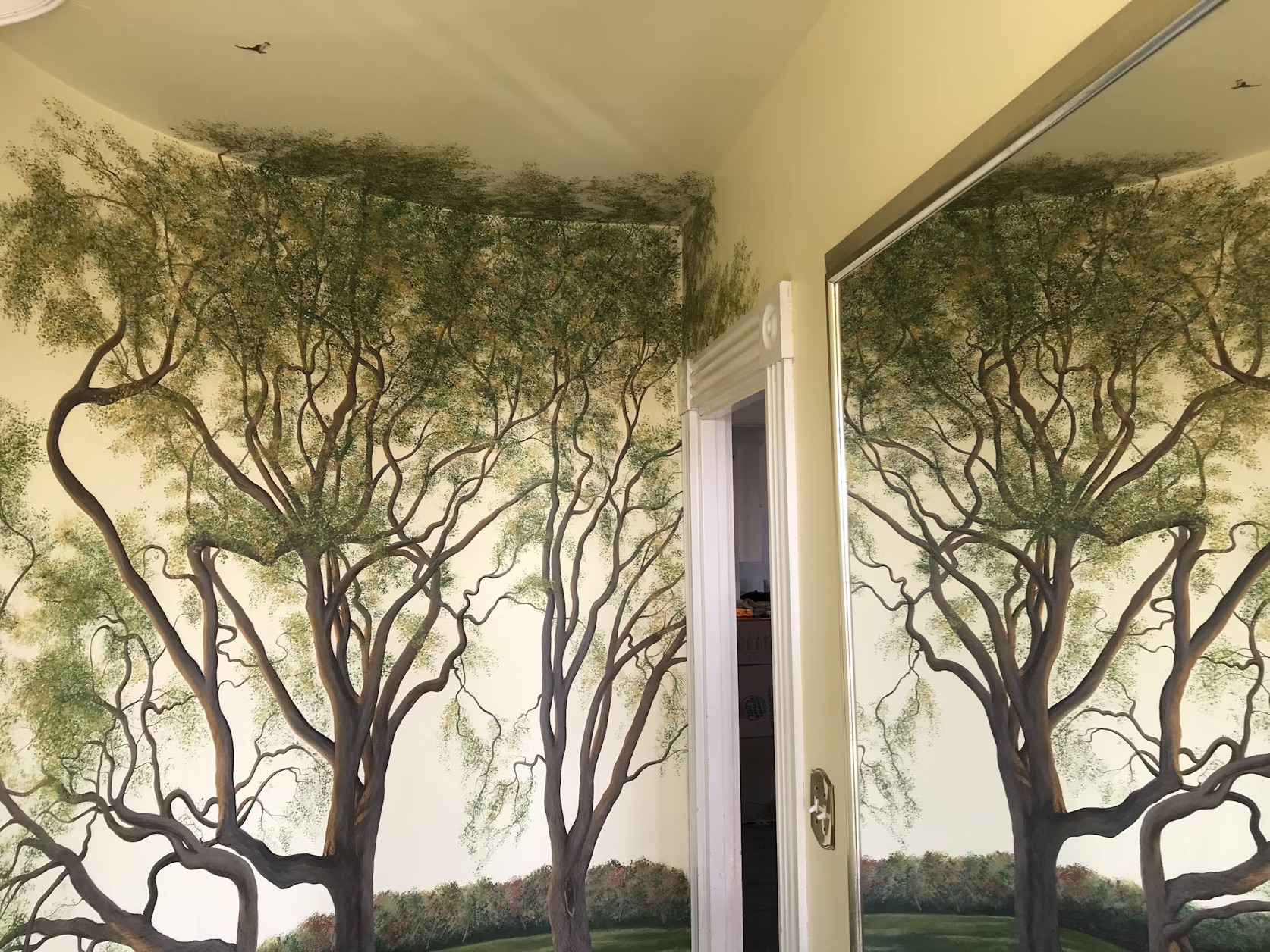 Panoramic wallpaper