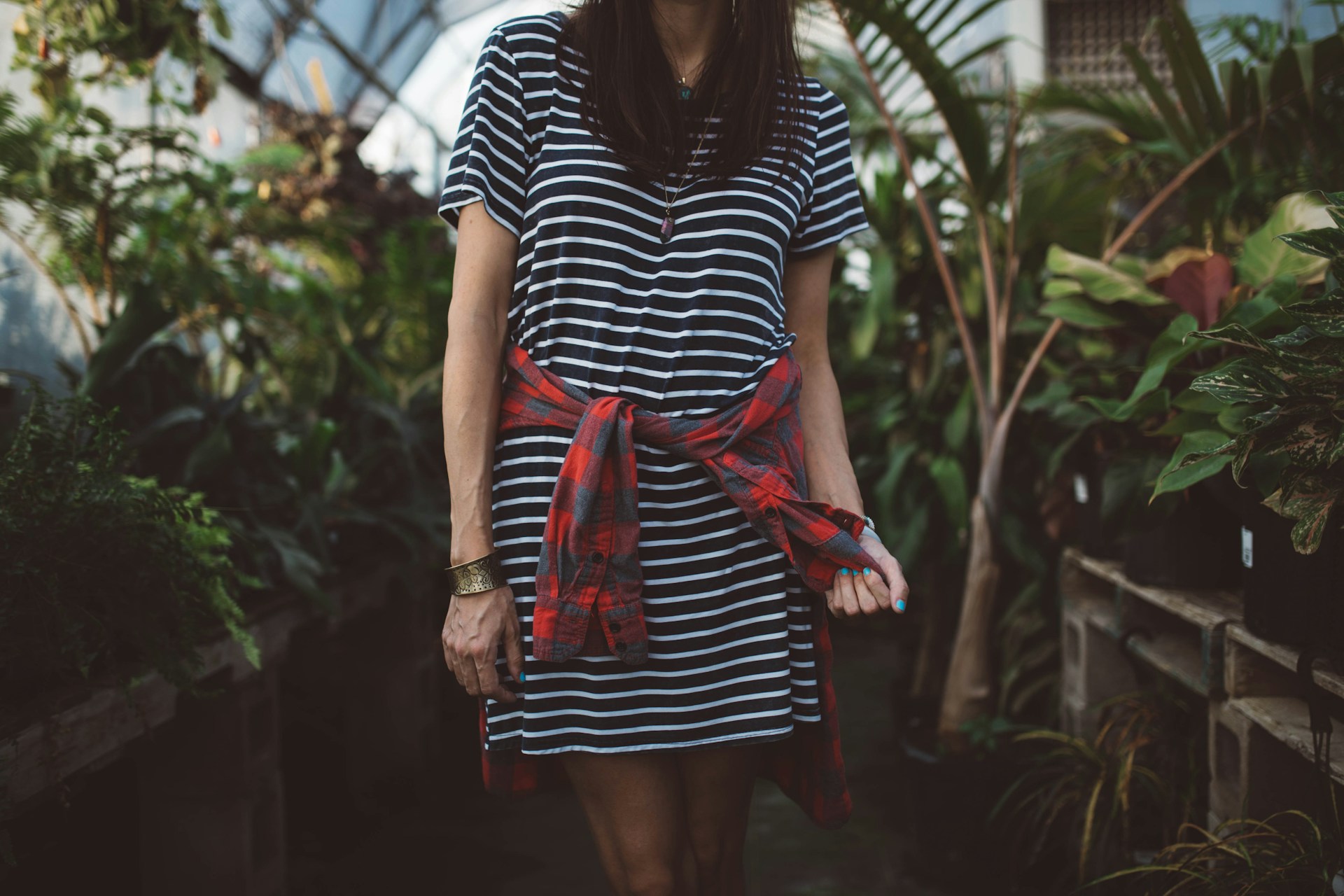 3. Horizontal stripes make you look bigger