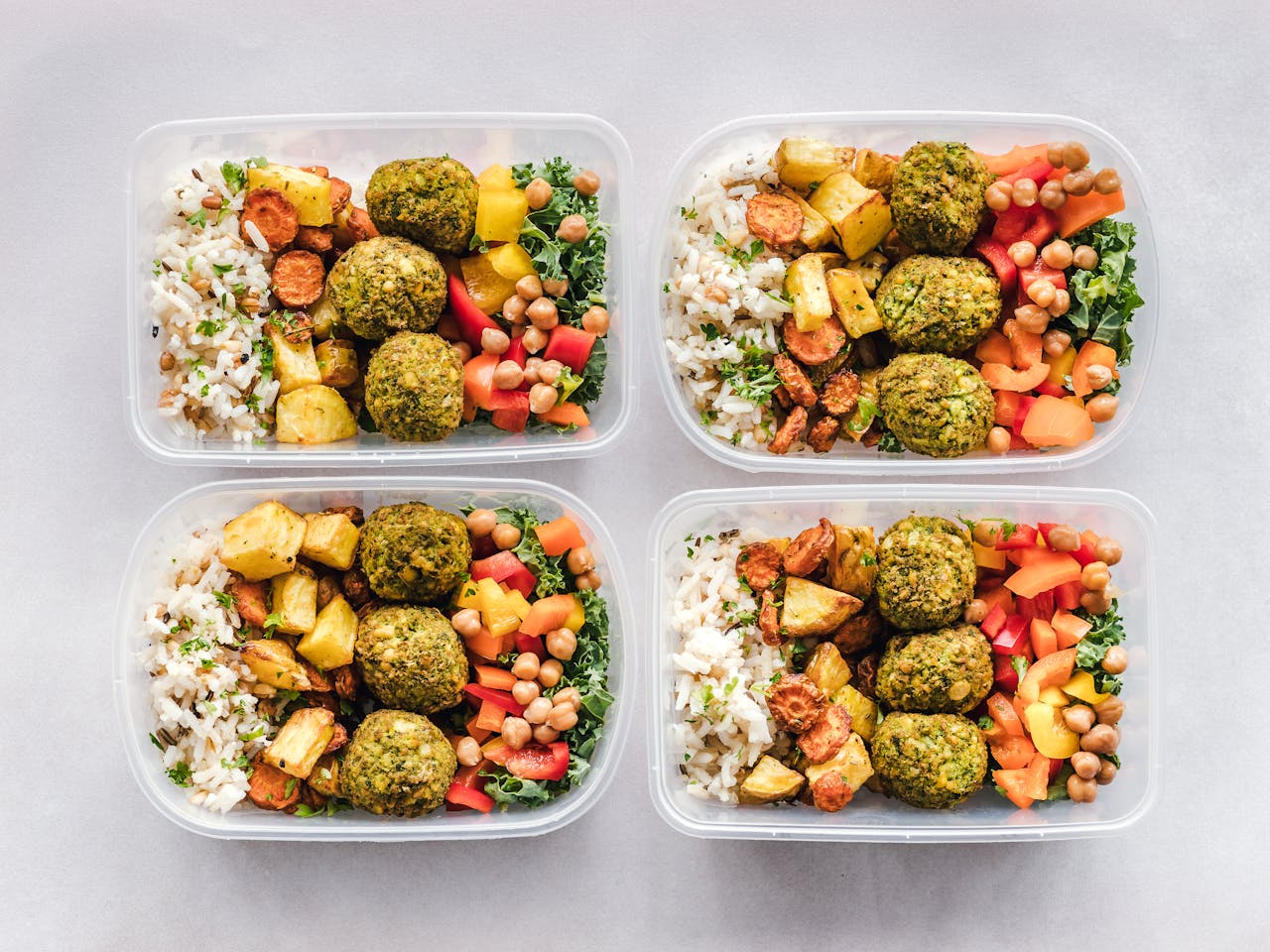 10. Industrial vegetarian dishes