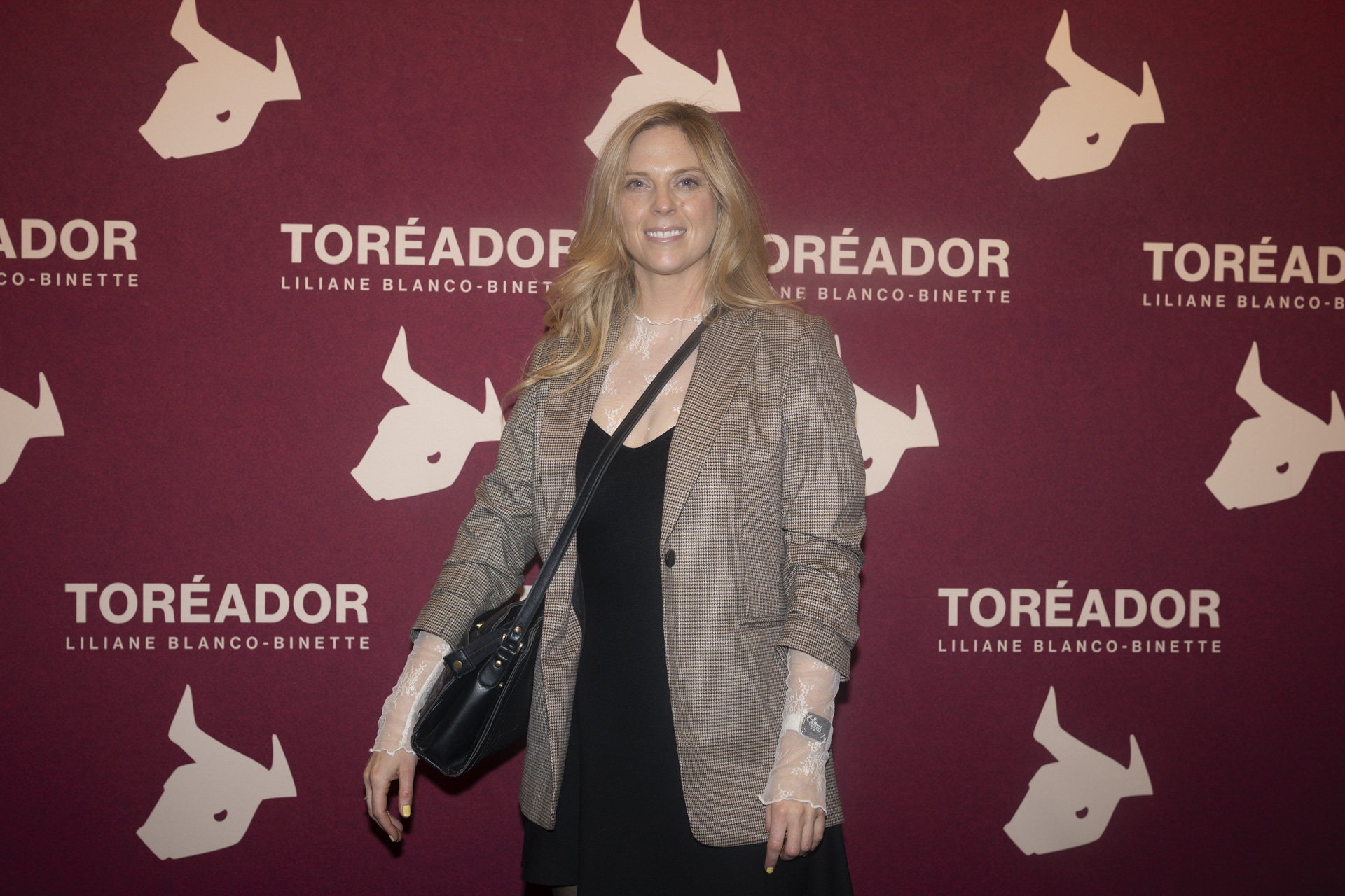 Back on the red carpet for the premiere of Liliane Blanco-Binette