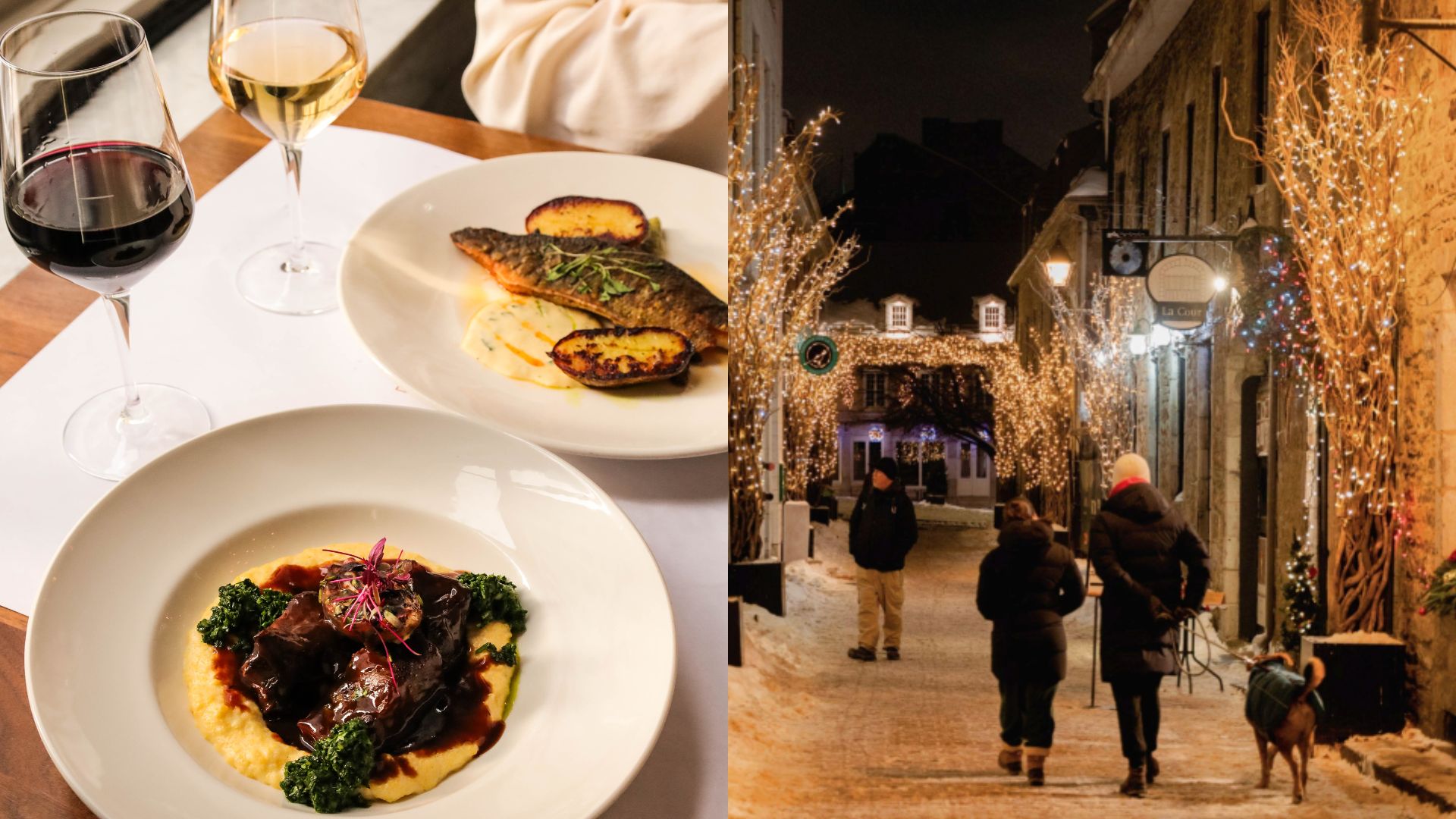 A vibrant Old Montreal during spring break