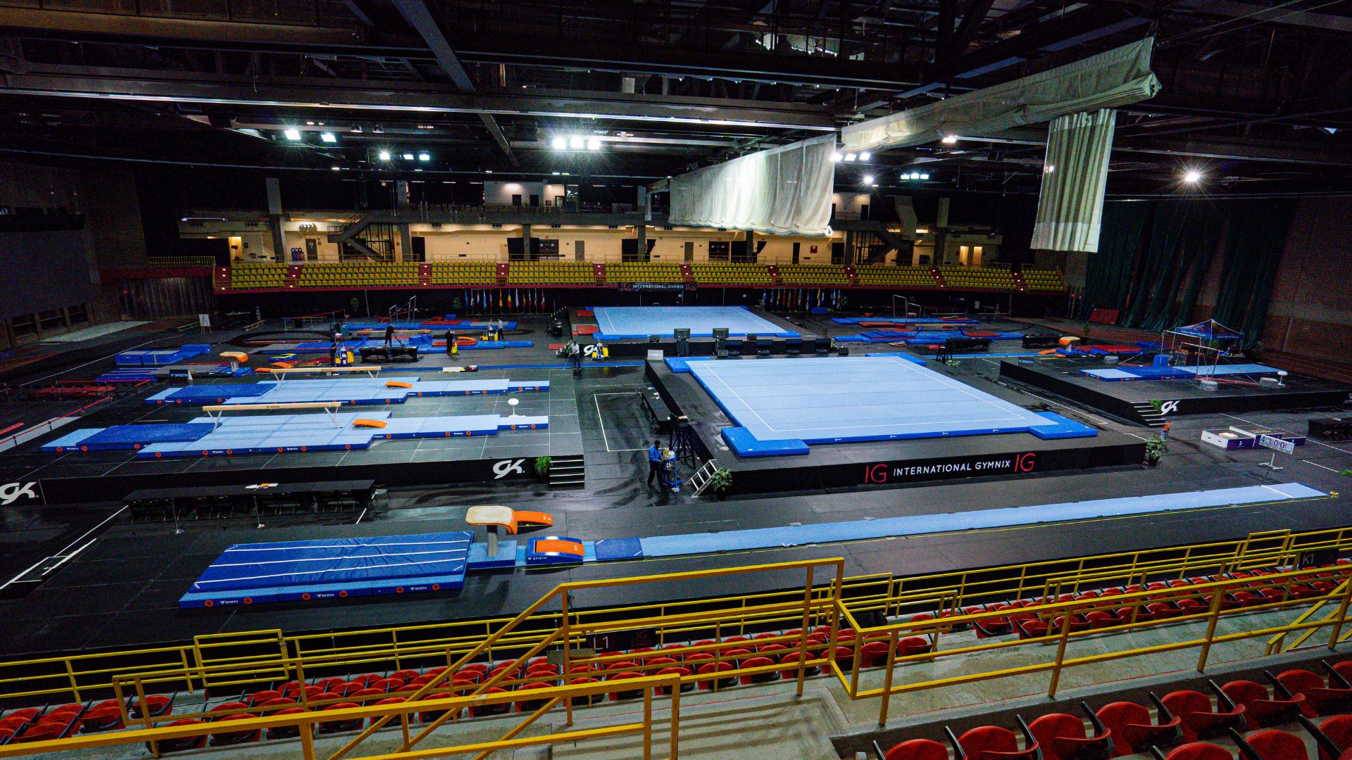 A major gymnastics competition in Montreal during spring break