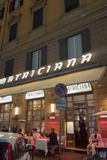 La Matriciana, a must-visit Roman trattoria