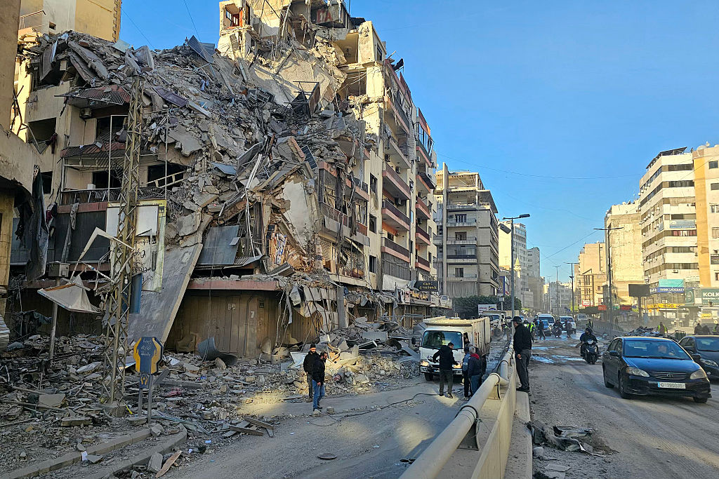 Syriens fuyant le Liban