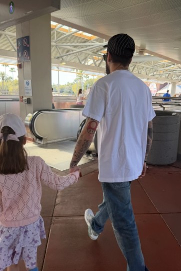 Father and Daughter: Hand in Hand