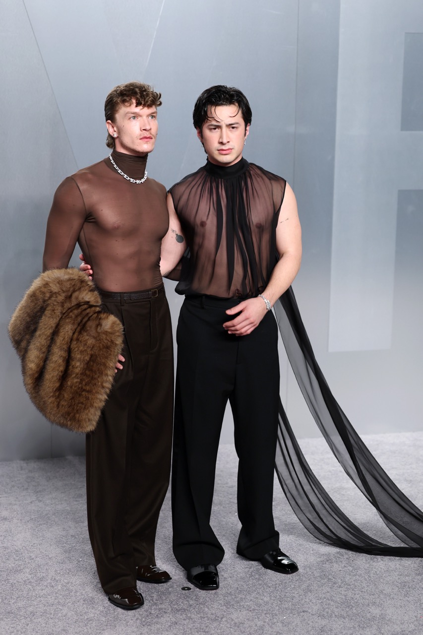 Connor Storrie and Hudson Williams